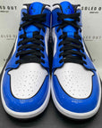 Air Jordan 1 Mid SE "Signal Blue" 2021 New Size 10.5