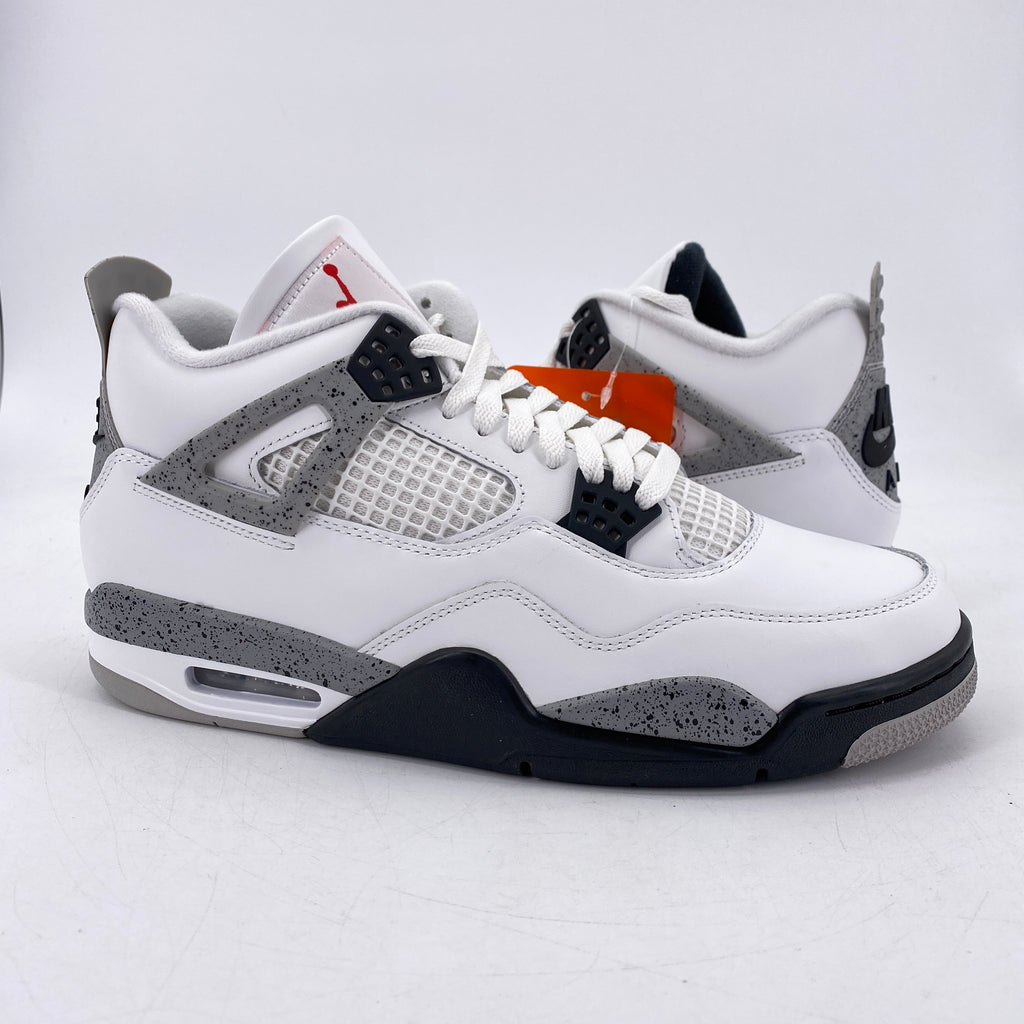Air Jordan 4 Retro "White Cement" 2025 New Size 11