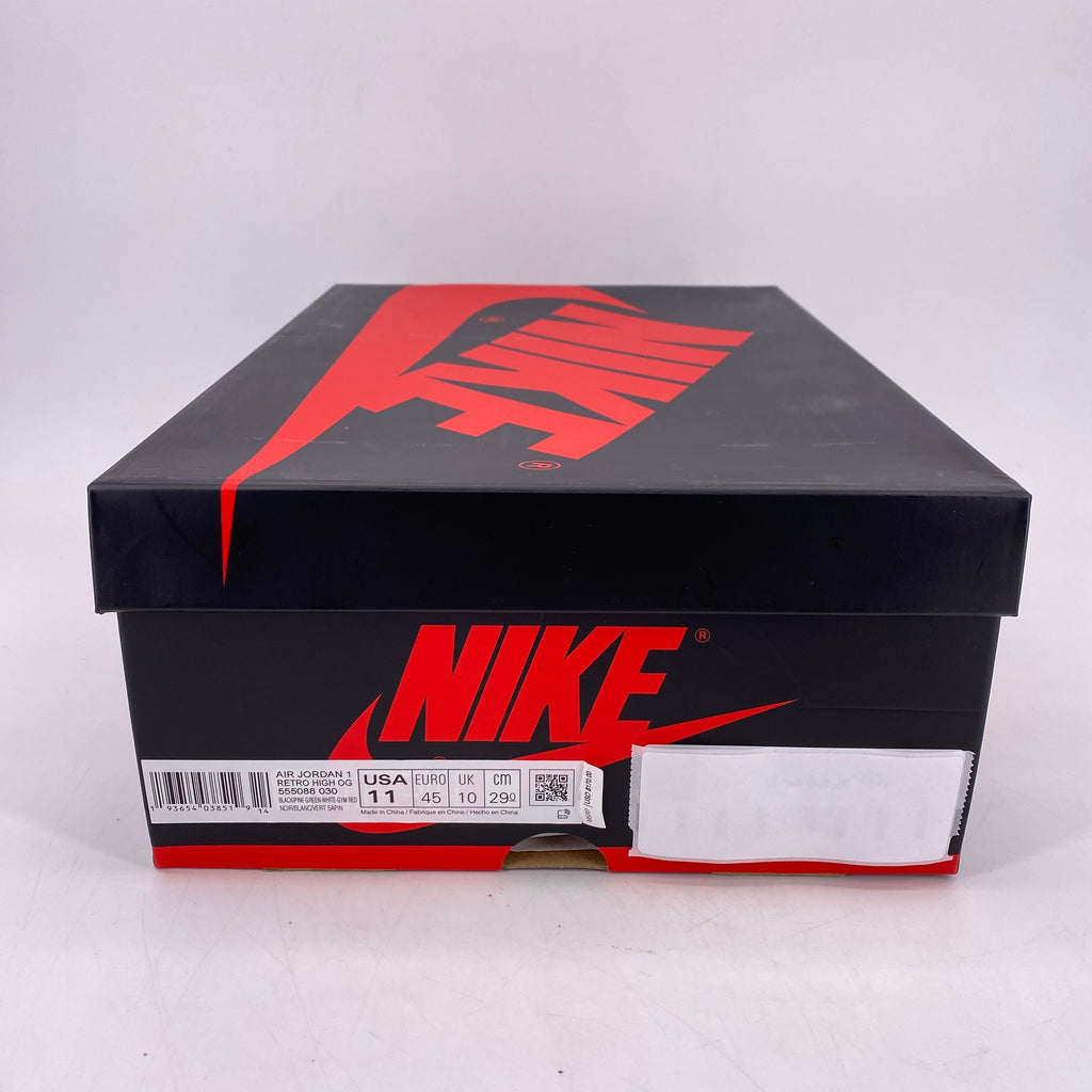 Air Jordan 1 Retro High OG "Pine Green 2.0" 2020 Used Size 11
