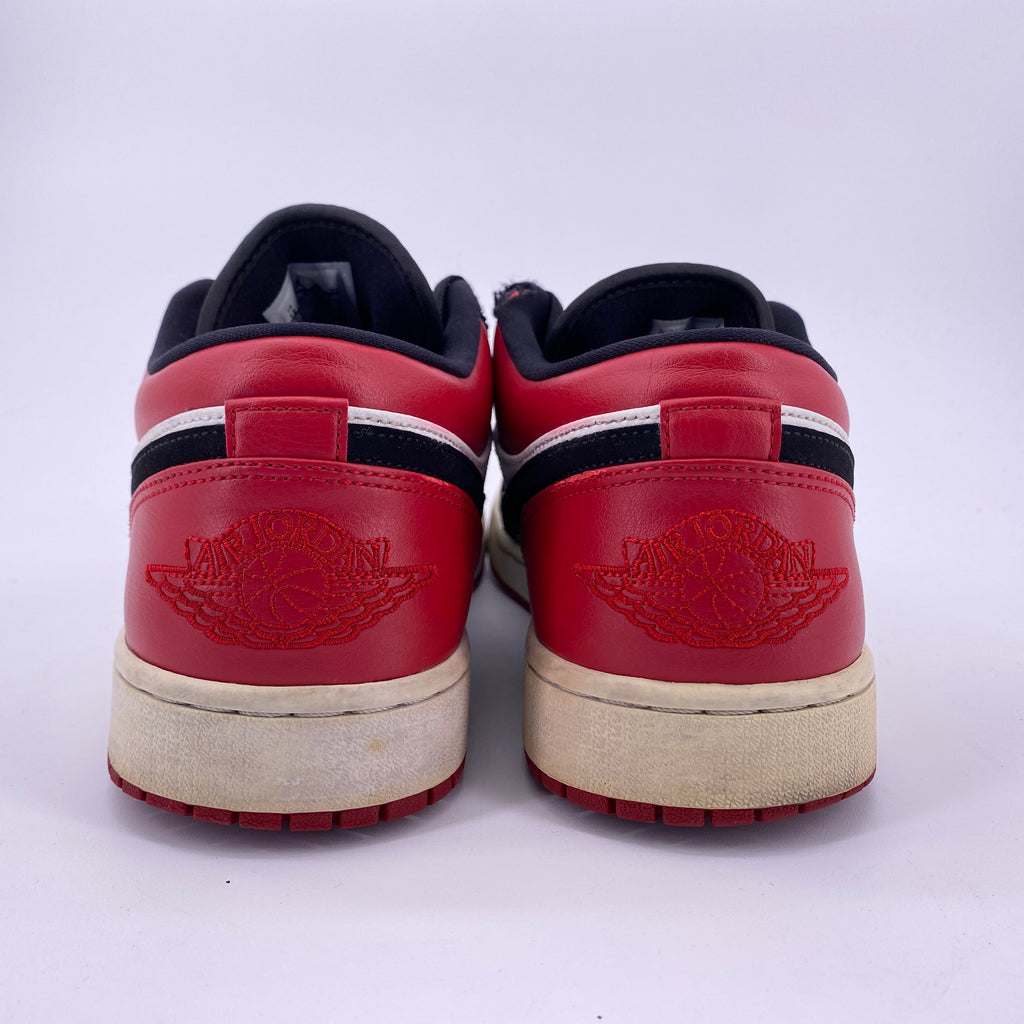 Air Jordan 1 Retro Low "Black Toe" 2019 Used Size 12