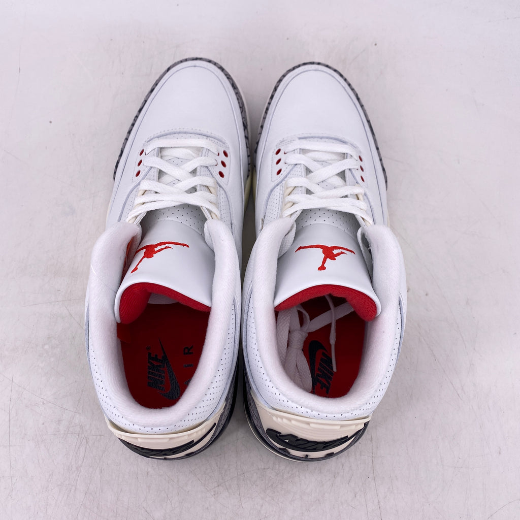 Air Jordan 3 Retro "White Cement" 2023 New Size 12.5