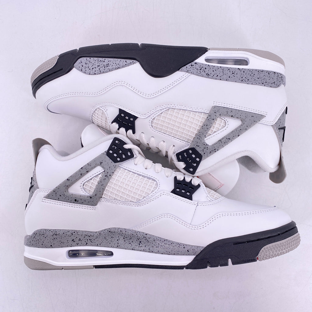 Air Jordan 4 Retro "White Cement" 2025 New Size 11