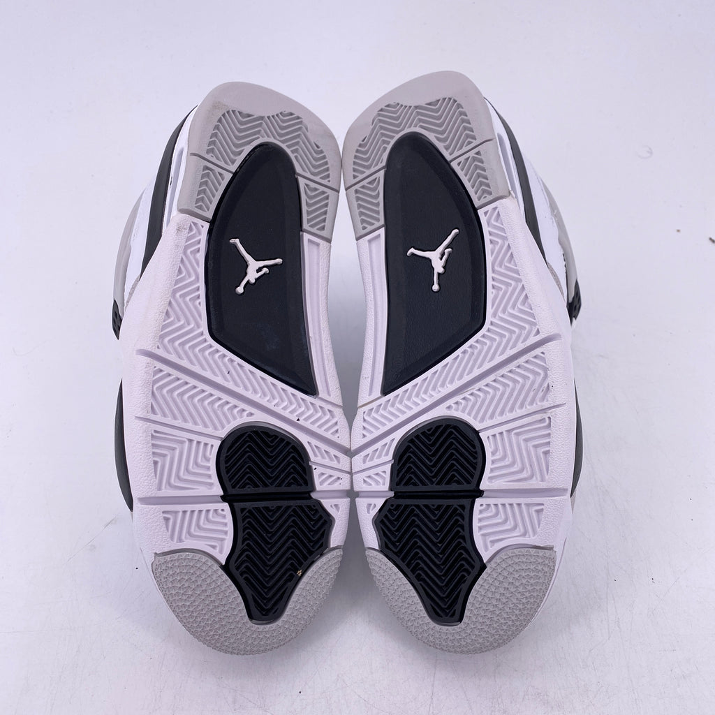 Air Jordan (GS) 4 Retro "Military Black" 2022 New Size 6Y