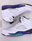 Air Jordan 5 Retro "Grape" 2013 New Size 8.5