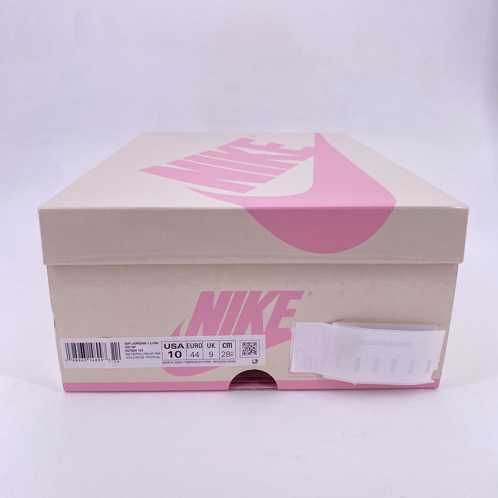Air Jordan 1 Retro Low "Travis Scott Sail Tropical Pink" 2026 New Size 10