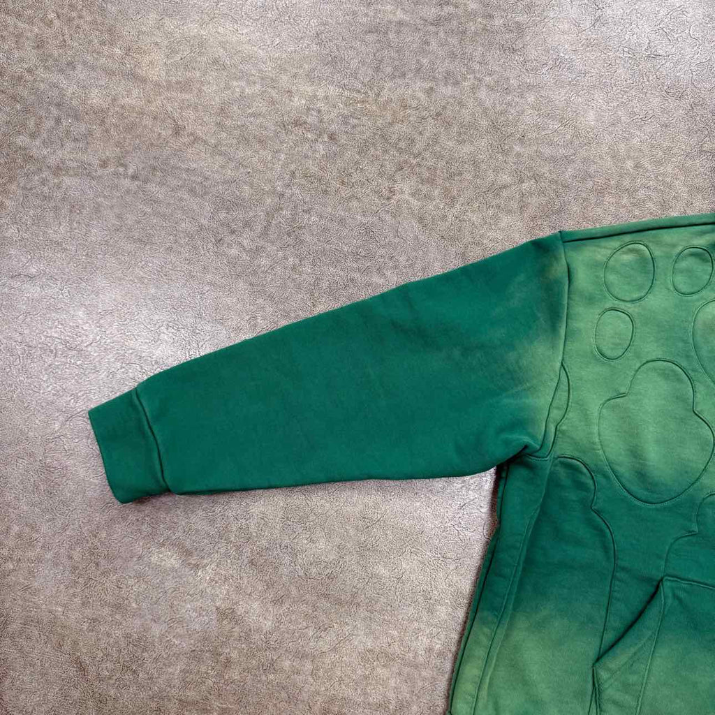WHO DECIDES WAR Hoodie "CHAPEL" Green Used Size M