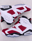 Air Jordan 6 Retro "Carmine" 2021 New Size 7.5