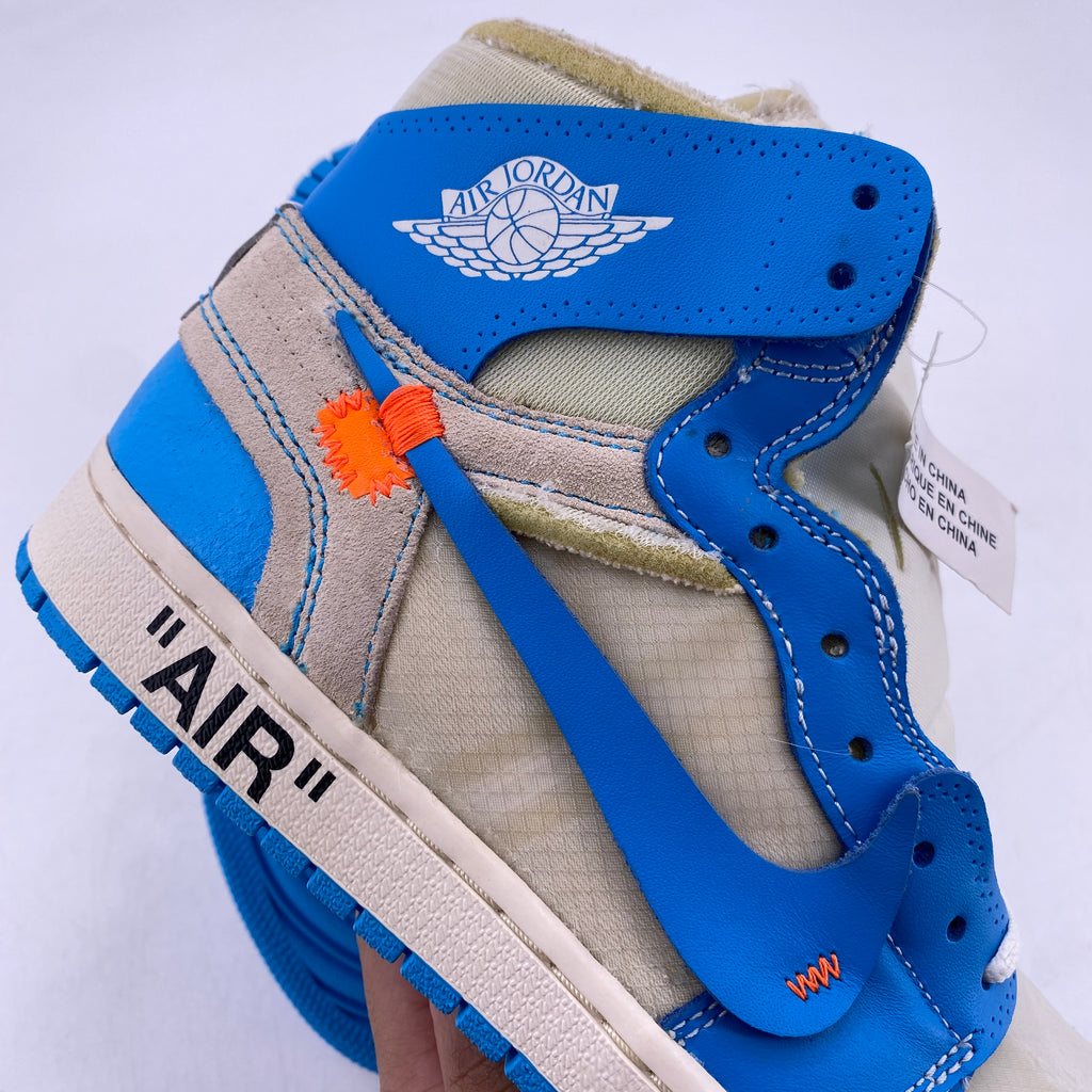 Air Jordan 1 Retro High OG "Off-White Unc" 2018 New Size 7.5
