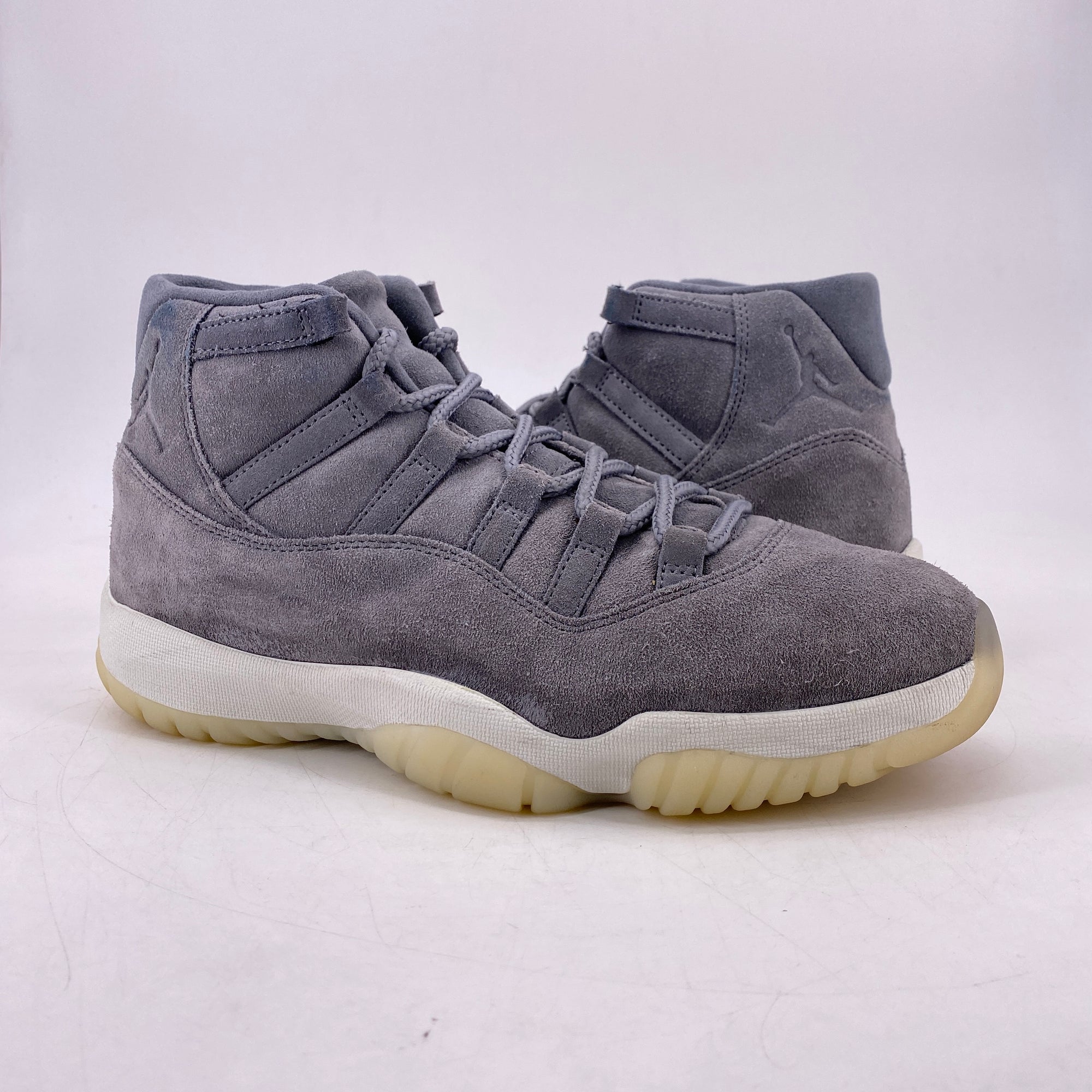 Air Jordan 11 Retro &quot;Pinnacle Grey Suede&quot; 2016 Used Size 10.5