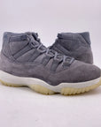 Air Jordan 11 Retro "Pinnacle Grey Suede" 2016 Used Size 10.5