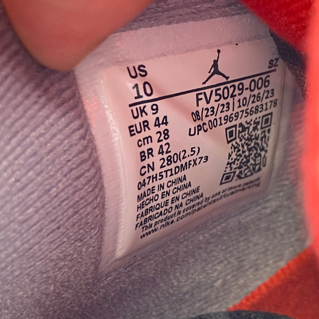 Air Jordan 4 Retro "Bred Reimagined" 2024 Used Size 10