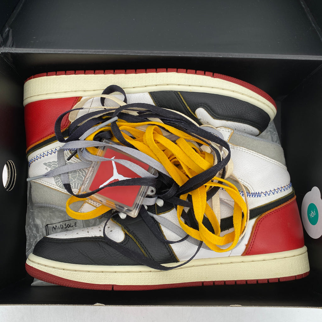 Air Jordan 1 Retro High OG "Union Black Toe" 2018 Used Size 10