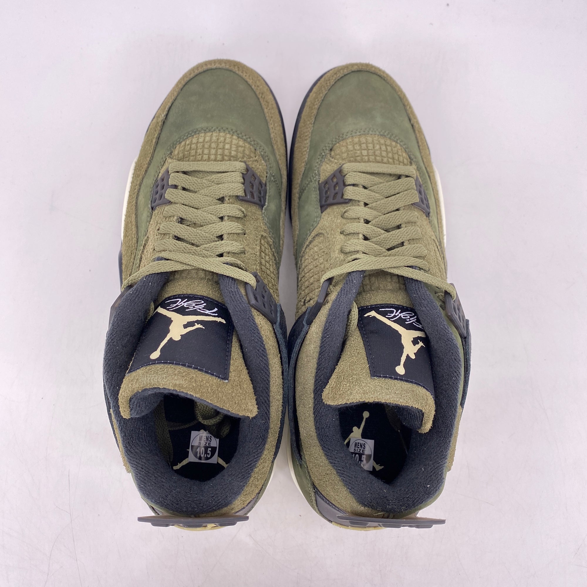 Air Jordan 4 Retro &quot;Medium Olive&quot; 2023 New Size 10.5