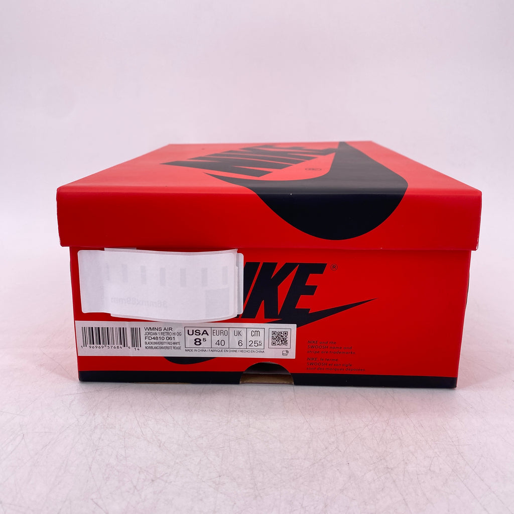 Air Jordan (W) 1 Retro High OG "Satin Bred" 2023 New Size 8.5W