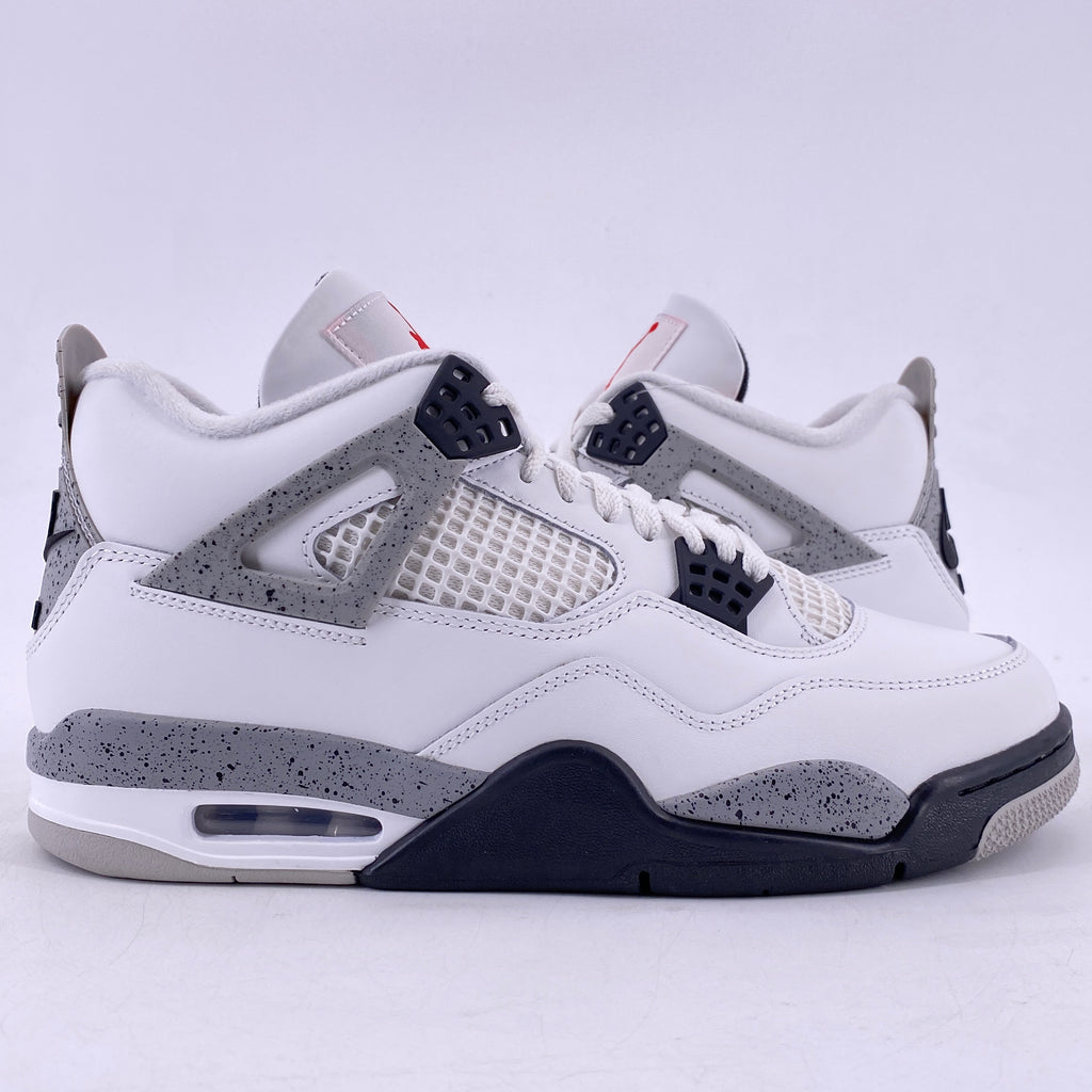Air Jordan 4 Retro "White Cement" 2025 New Size 10