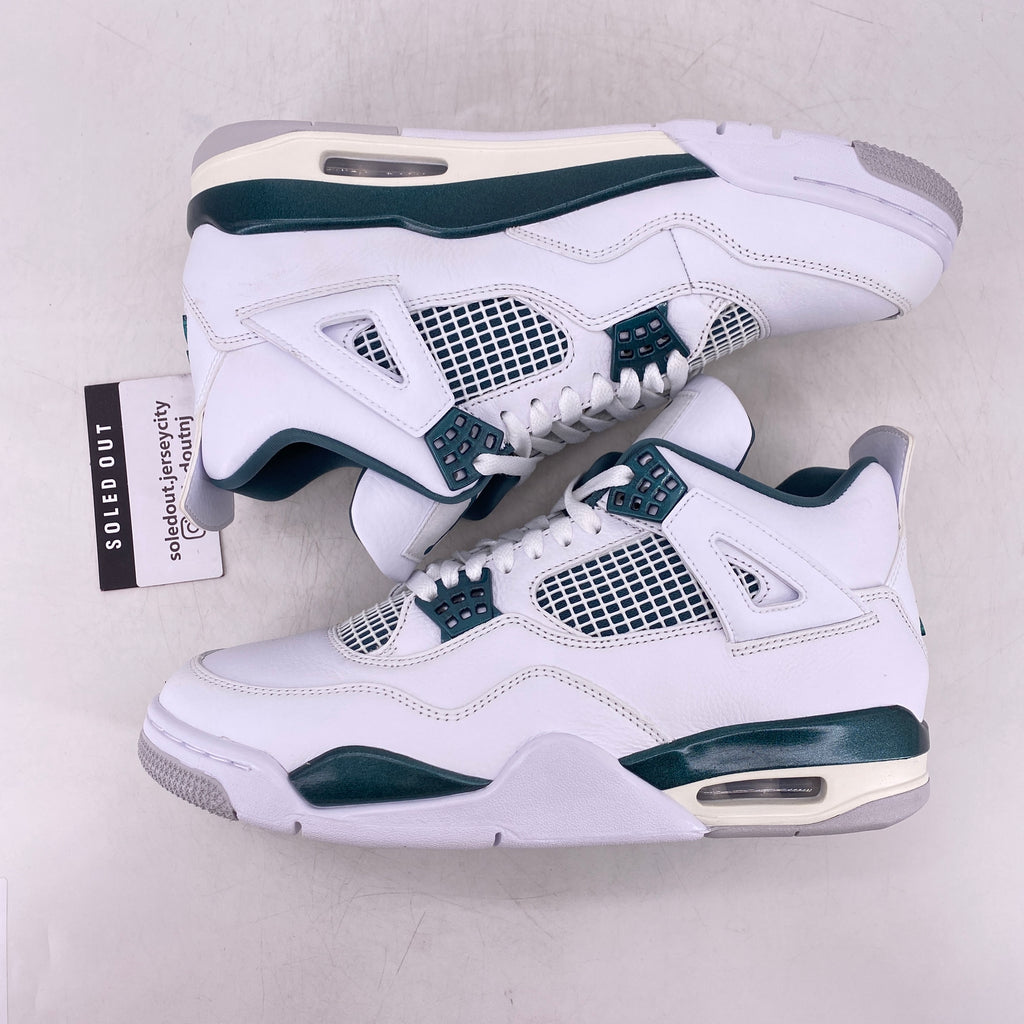 Air Jordan 4 Retro "Oxidized Green" 2024 New Size 9.5