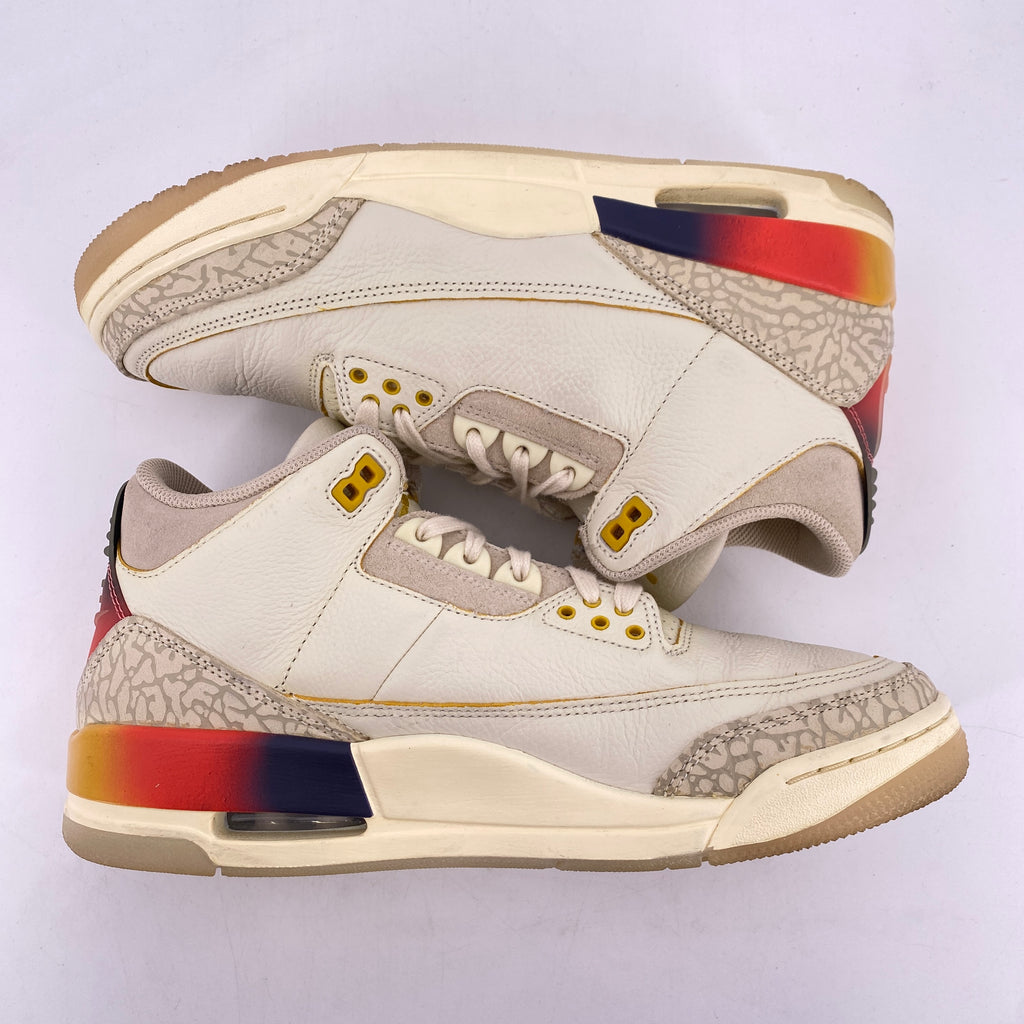 Air Jordan 3 Retro "Medellin Sunset" 2023 Used Size 9.5