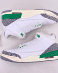 Air Jordan (W) 3 Retro "Lucky Green" 2023 Used Size 12W