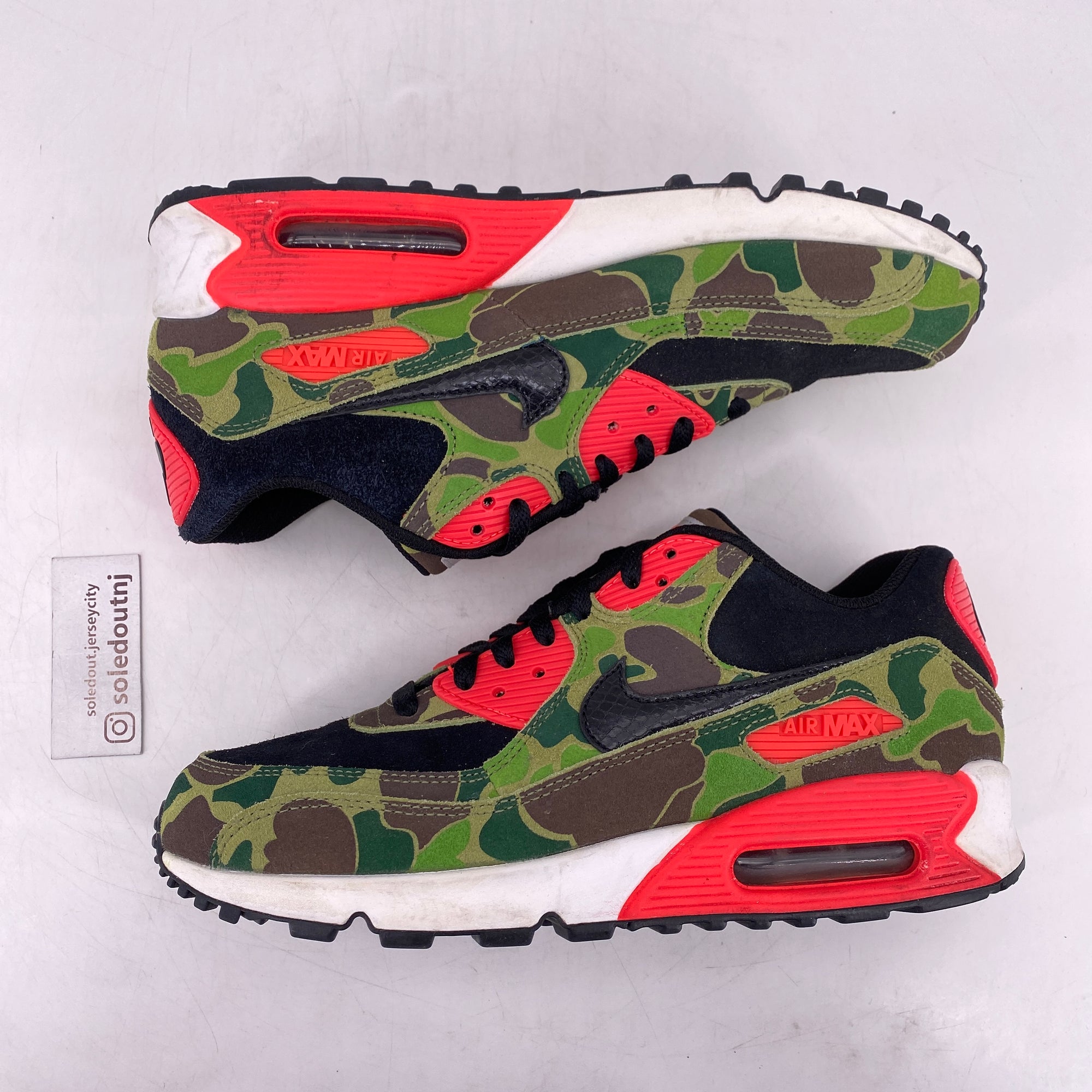 Nike Air Max 90 &quot;Atmos Duck Camo&quot; 2013 Used Size 9