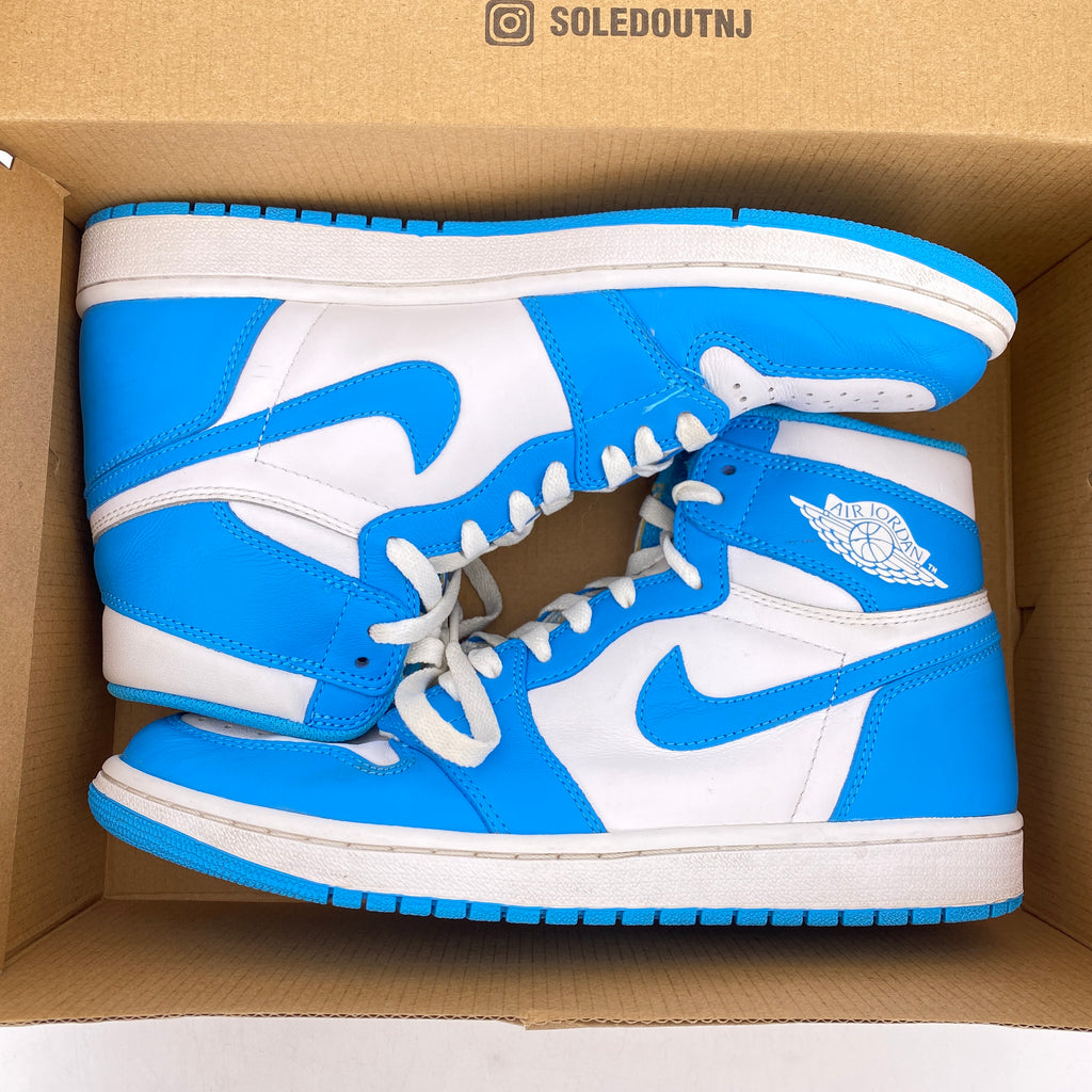 Air Jordan 1 Retro High "Unc" 2015 Used Size 9.5