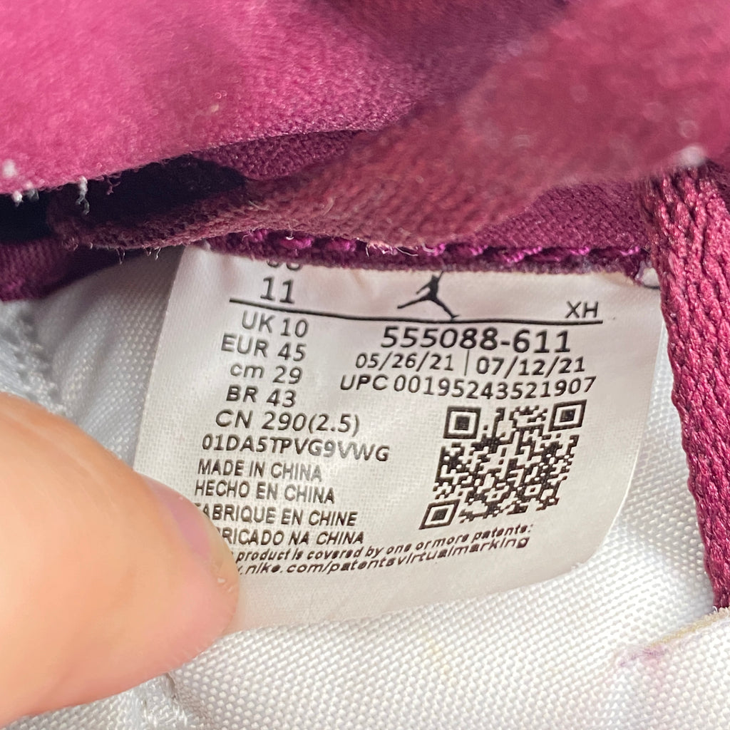 Air Jordan 1 Retro High OG "Bordeaux" 2021 Used Size 11