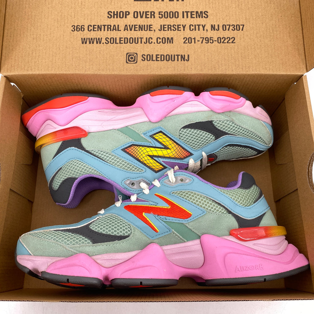 New Balance 9060 "Warped Multi Color" 2023 Used Size 9