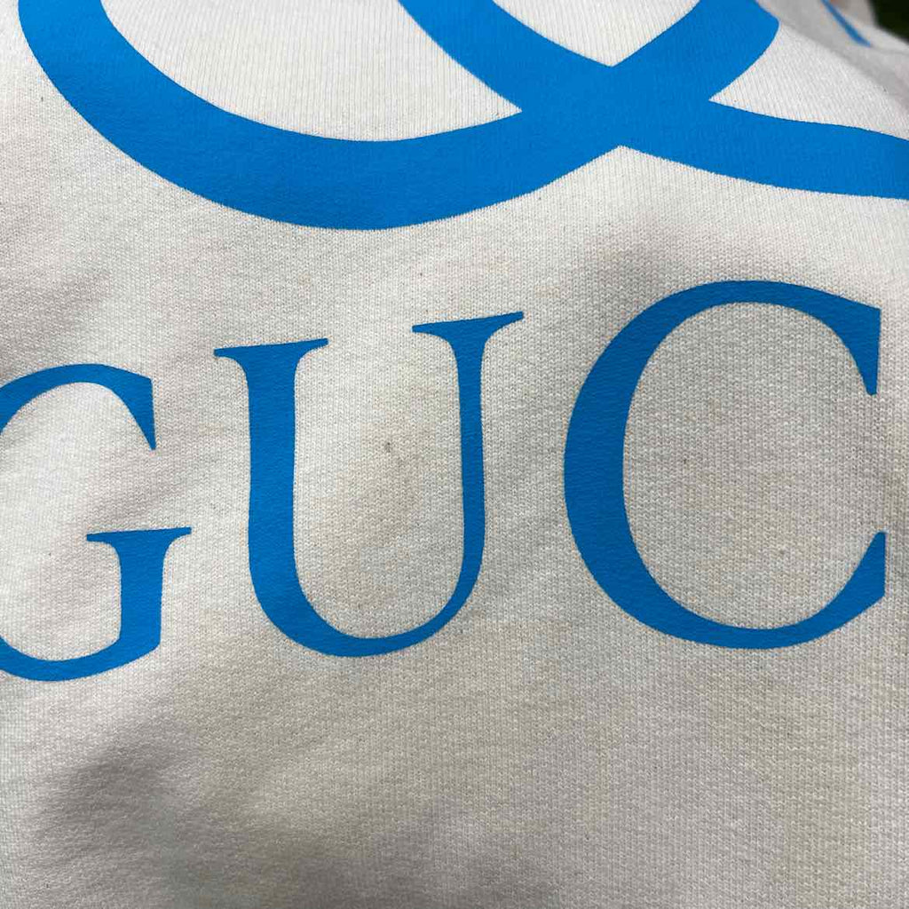 Gucci Hoodie "DORAEMON" White Used Size M