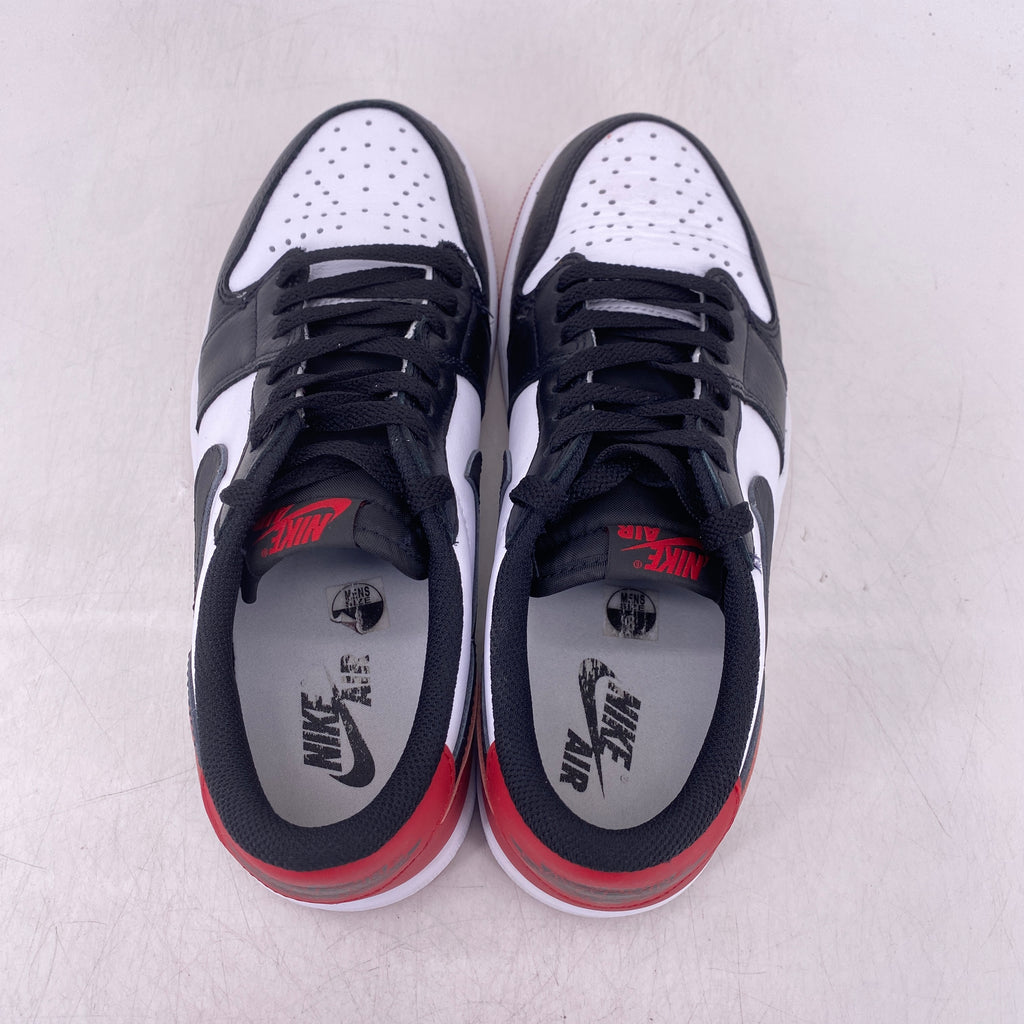 Air Jordan 1 Retro Low "Black Toe" 2023 Used Size 8