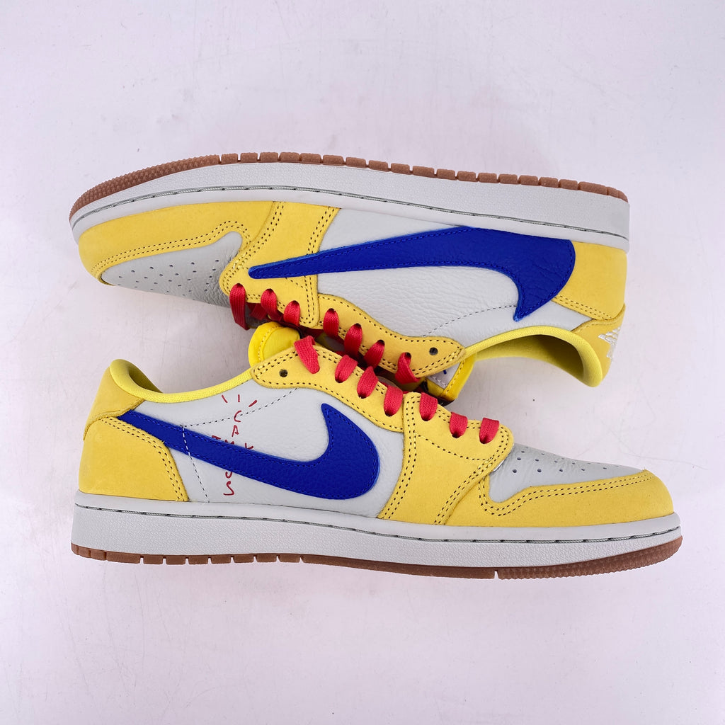 Air Jordan (W) 1 Low "Canary" 2024 New Size 9.5W
