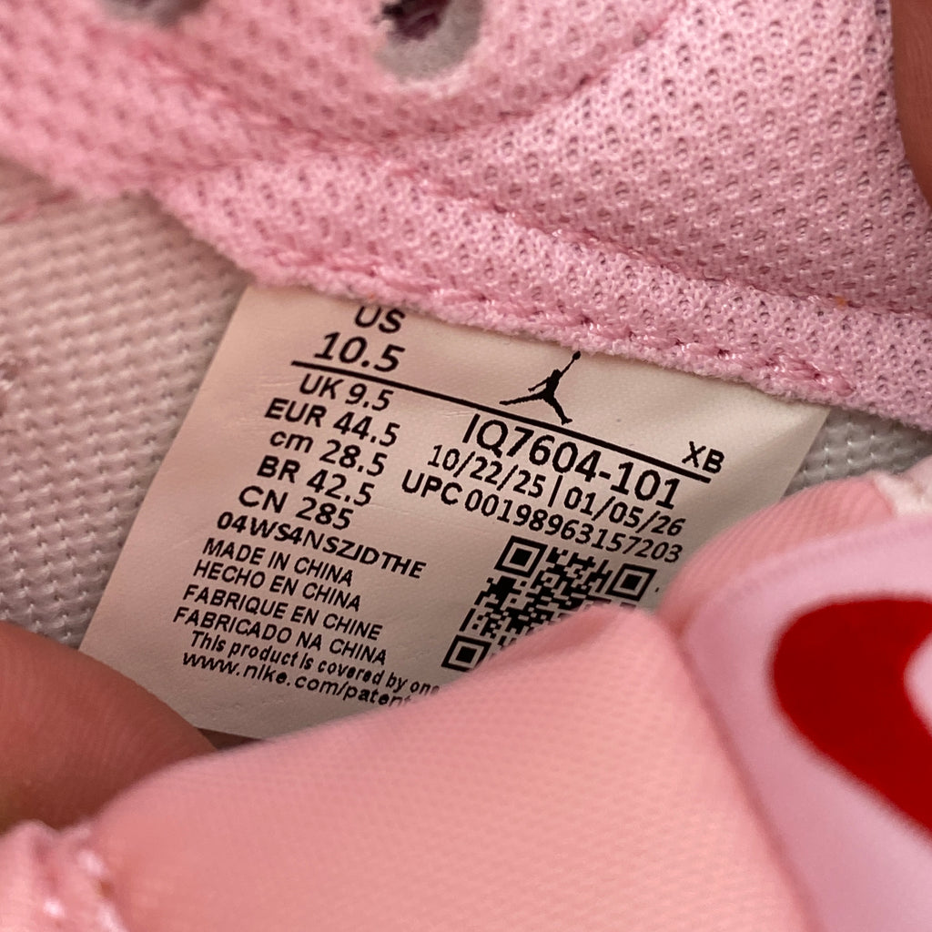 Air Jordan 1 Retro Low "Travis Scott Sail Tropical Pink" 2026 New Size 10.5