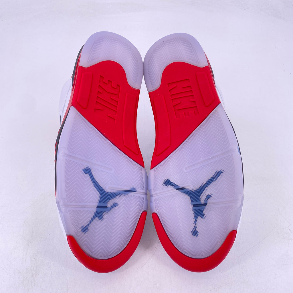 Air Jordan 5 Retro "Fire Red Black Tongue" 2025 New Size 11