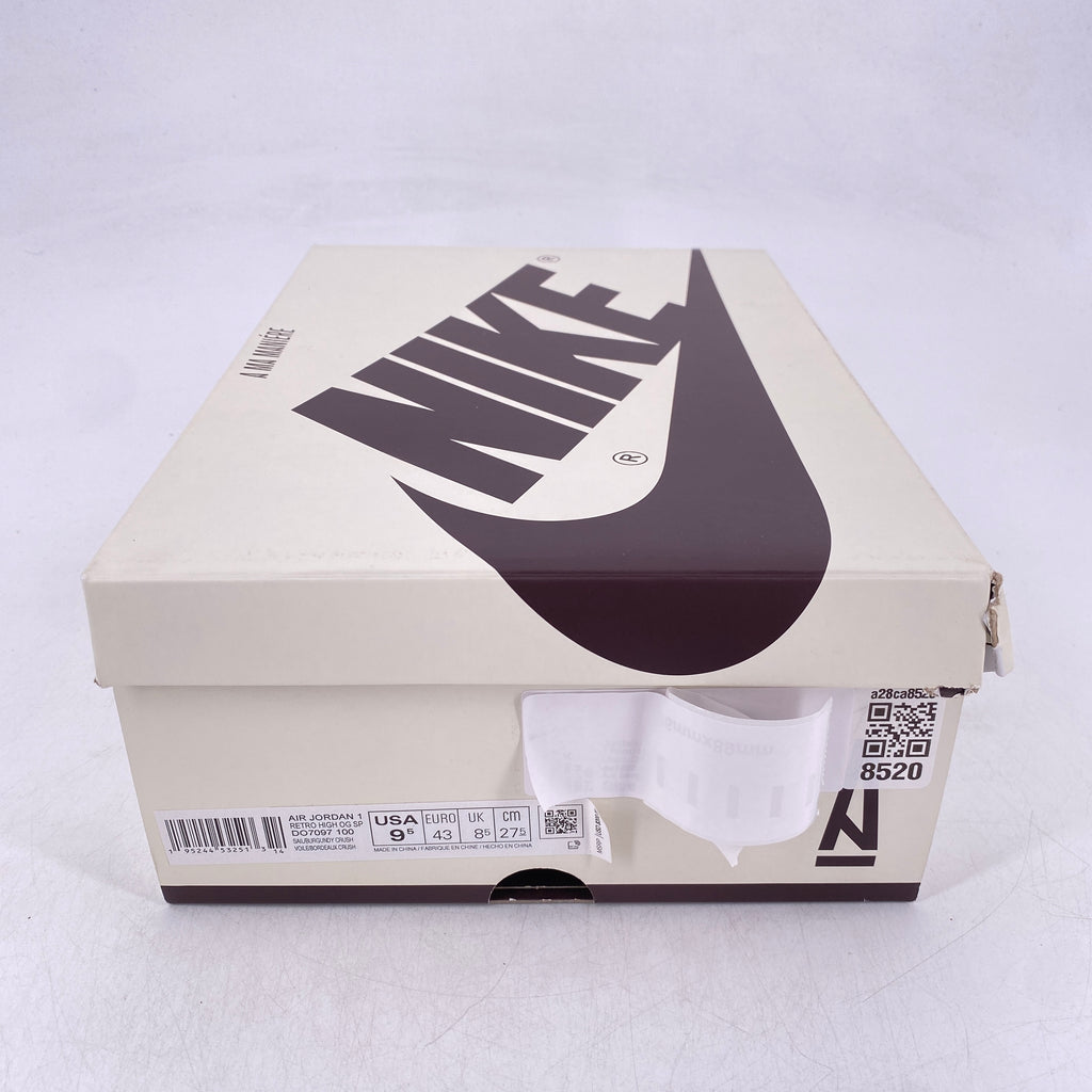 Air Jordan 1 Retro High OG "A Ma Maniere" 2021 Used Size 9.5
