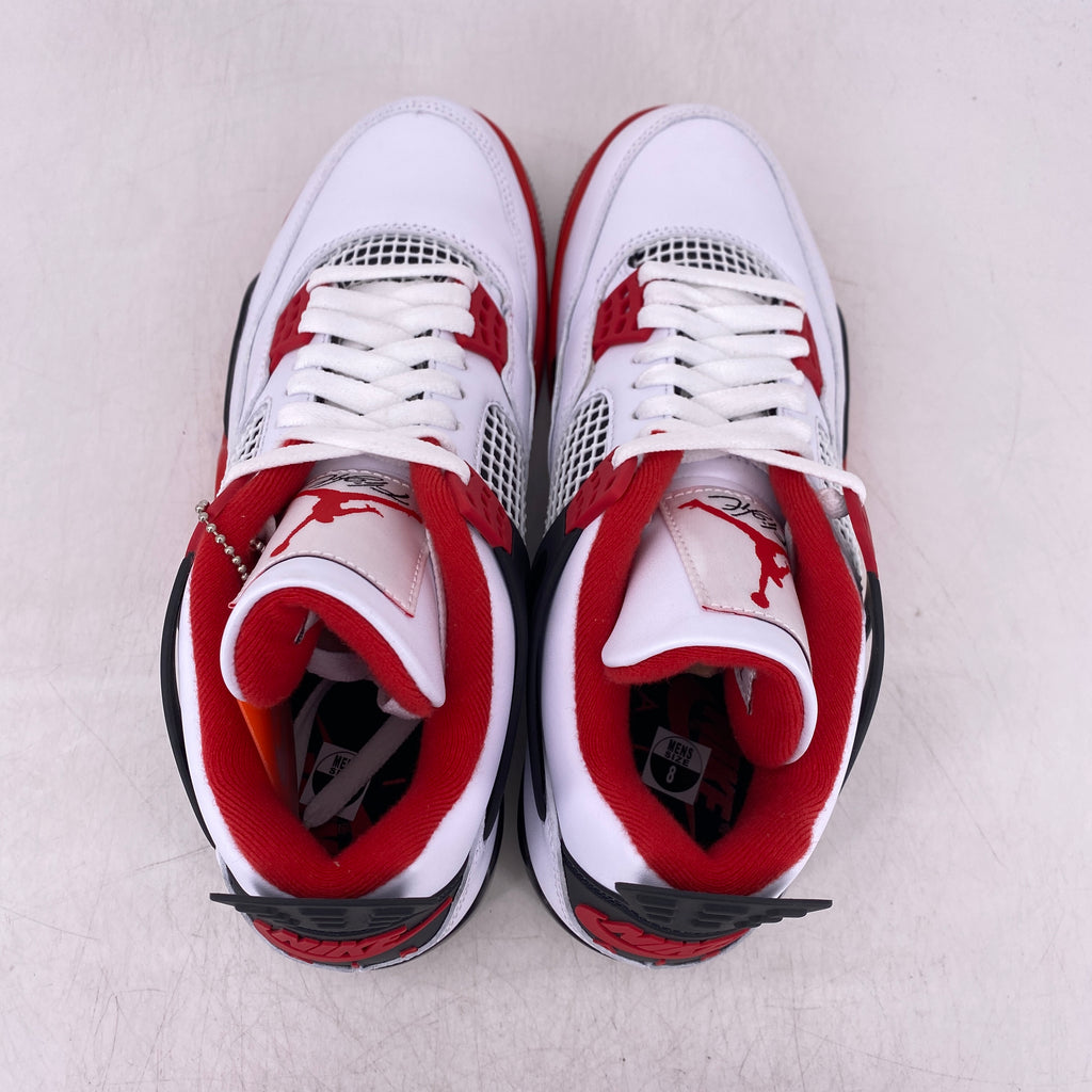 Air Jordan 4 Retro "Fire Red" 2020 New Size 8