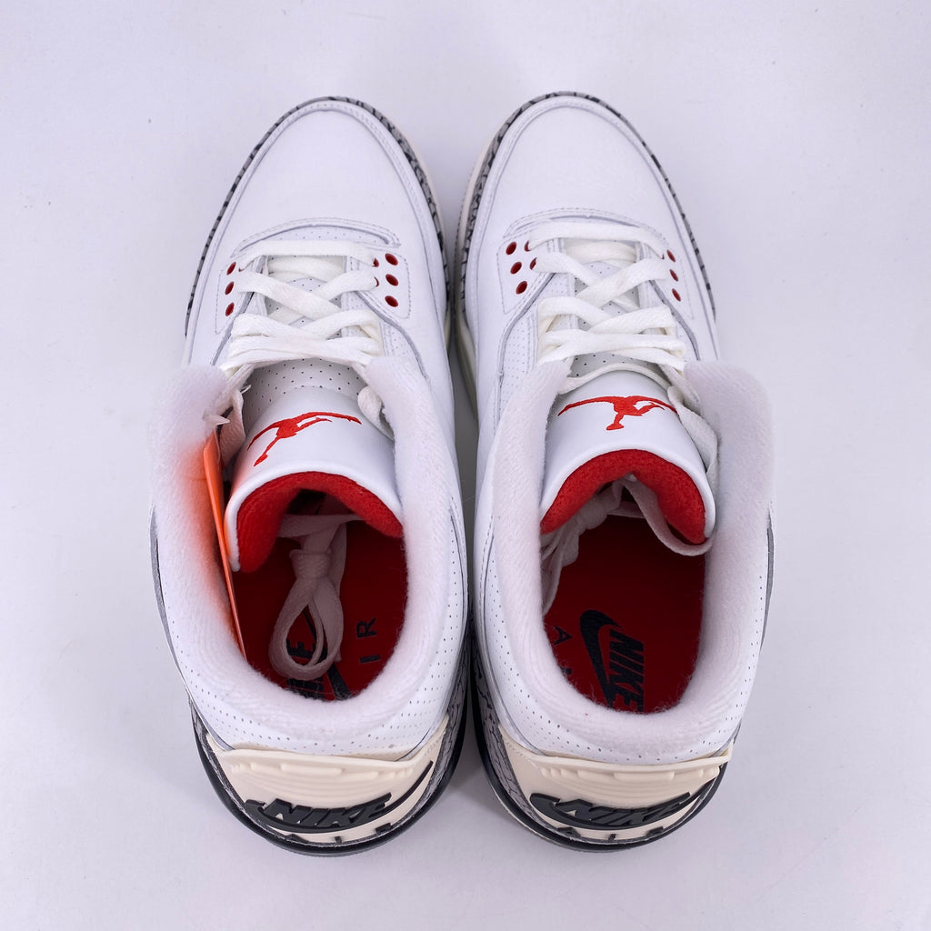 Air Jordan 3 Retro "White Cement Reimagined" 2023 New Size 10.5