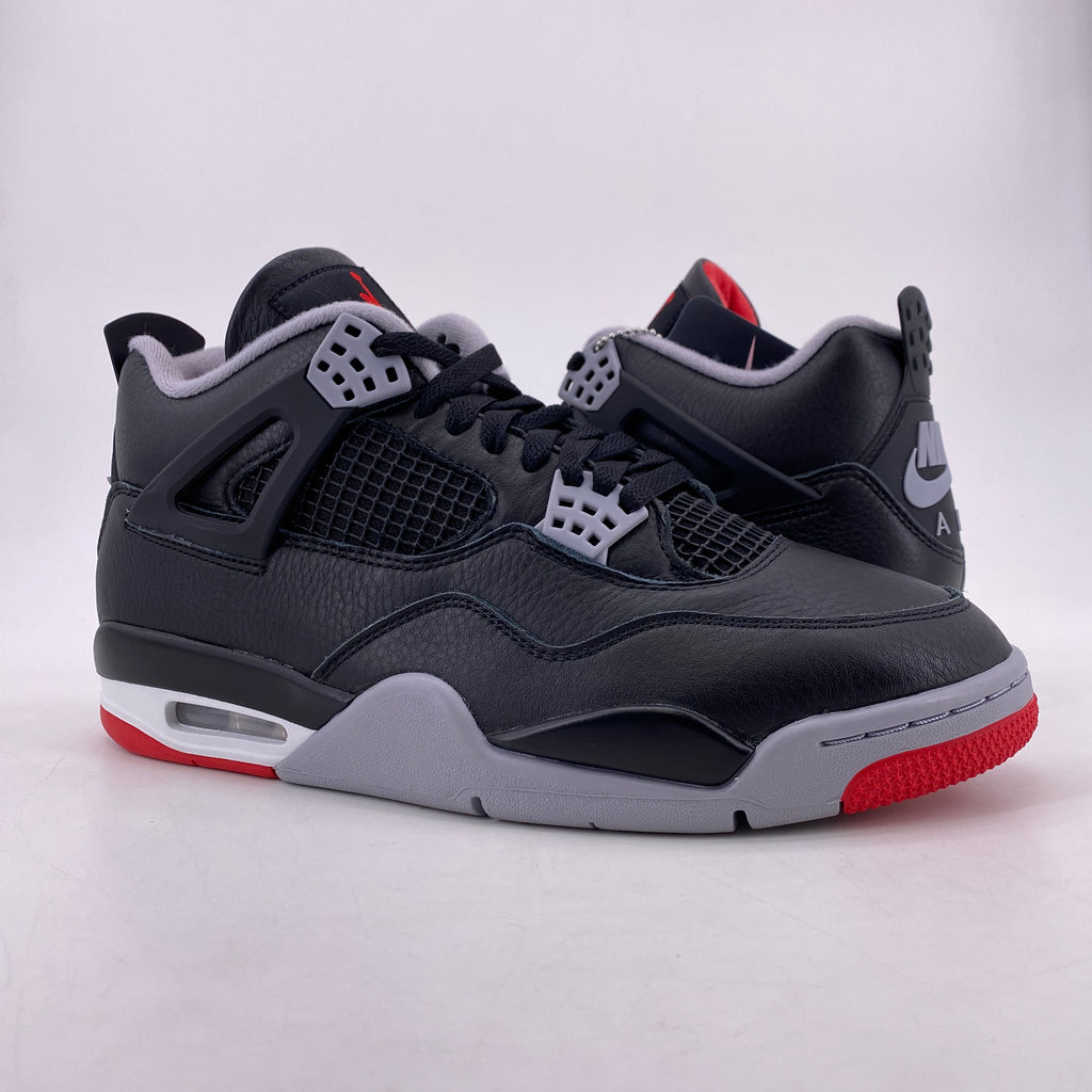 Air Jordan 4 Retro "Bred Reimagined" 2024 New Size 10.5