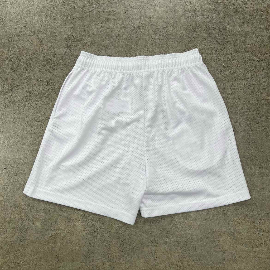 Eric Emanuel Mesh Shorts "KNICKS" White New Size L