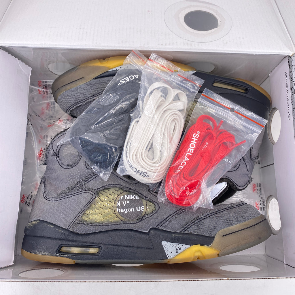 Air Jordan 5 Retro "Ow Black" 2020 Used Size 8