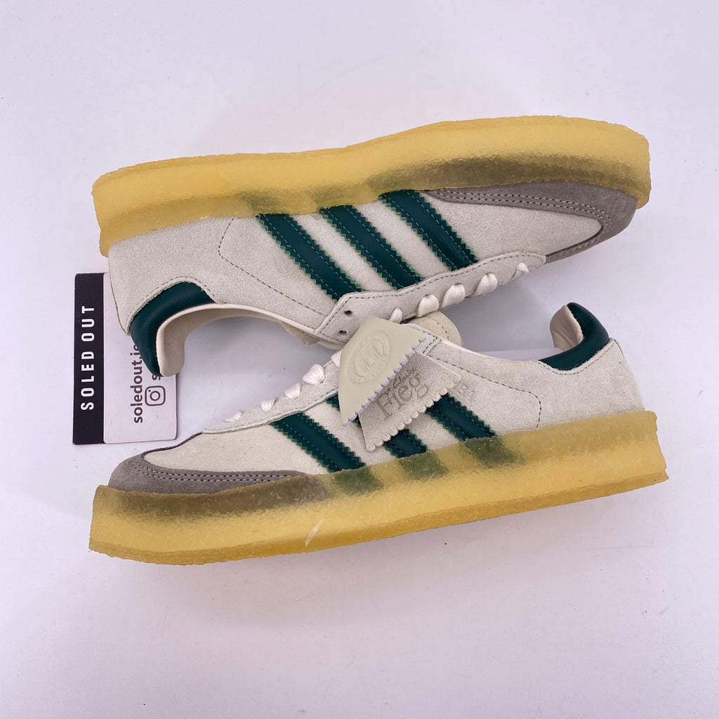 Adidas Clarks Samba "Ronnie Fieg White Green" 2023 New Size 4