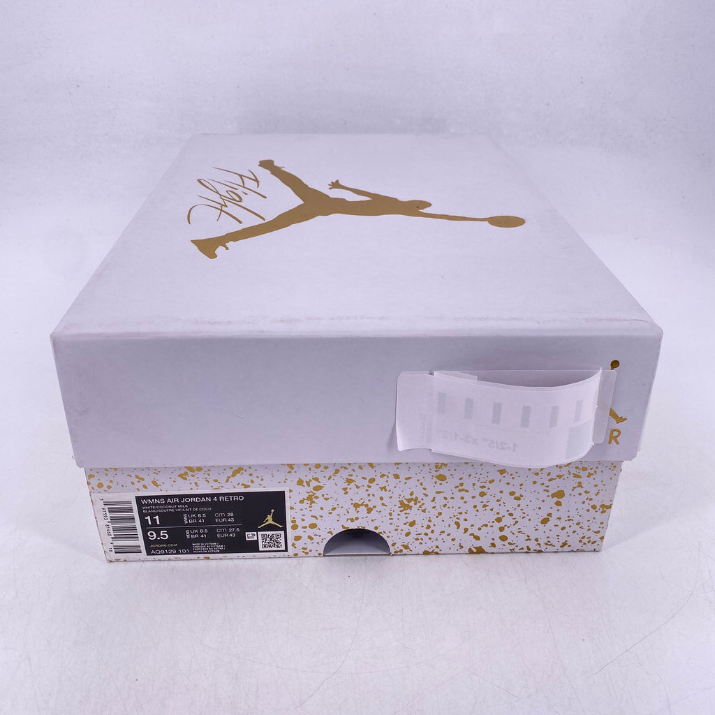 Air Jordan (W) 4 Retro "Vivid Sulfur" 2024 New Size 11W