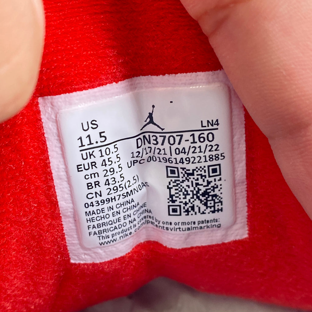Air Jordan 3 Retro "Fire Red" 2022 New Size 11.5