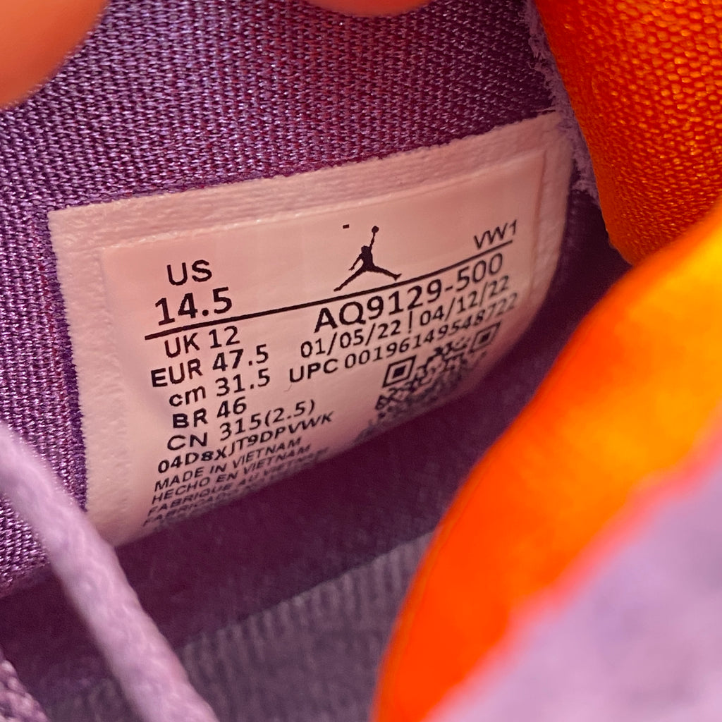 Air Jordan (W) 4 Retro "Canyon Purple" 2022 New Size 14.5W