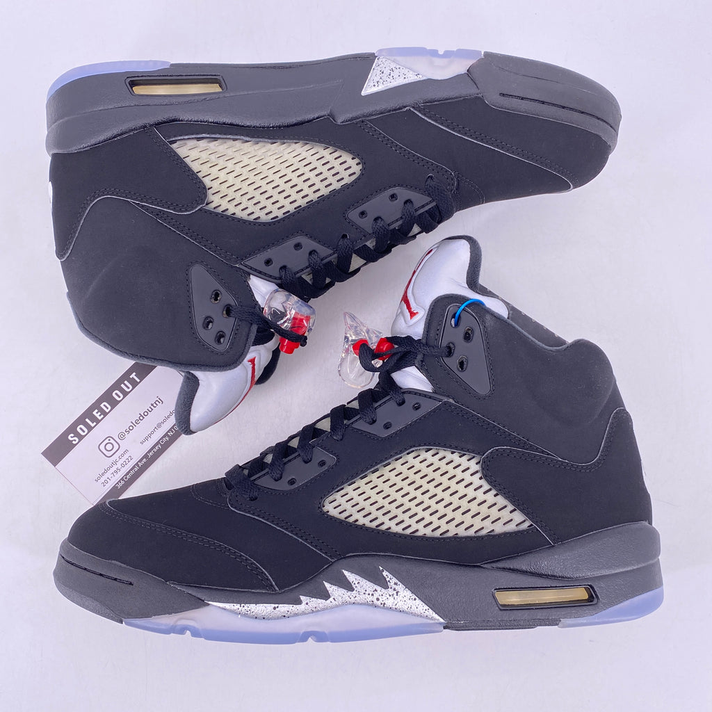 Air Jordan 5 Retro "BLACK METALLIC" 2016 New Size 12