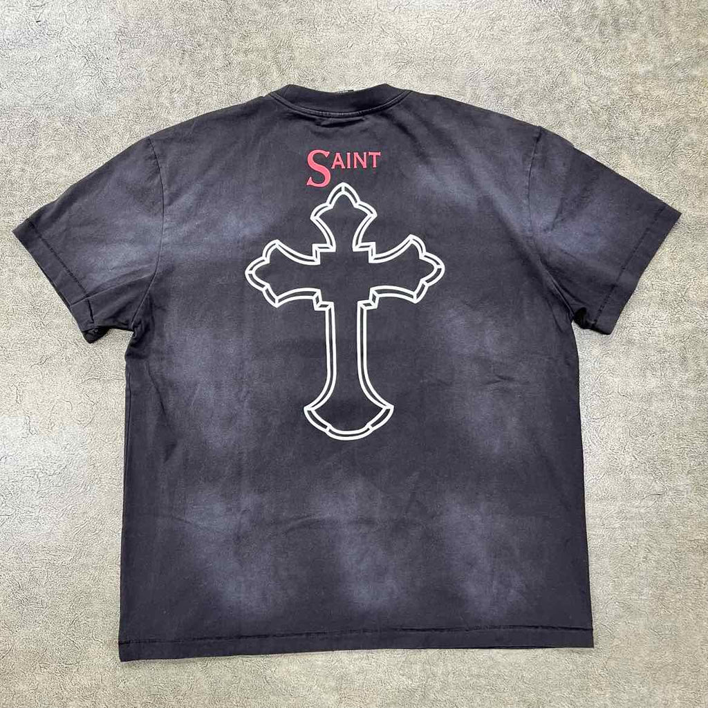 Saint Michael T-Shirt "2PAC" Black Used Size XL