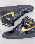 Air Jordan (GS) 1 Retro High OG "Black Metallic Gold" 2020 New Size 6.5Y