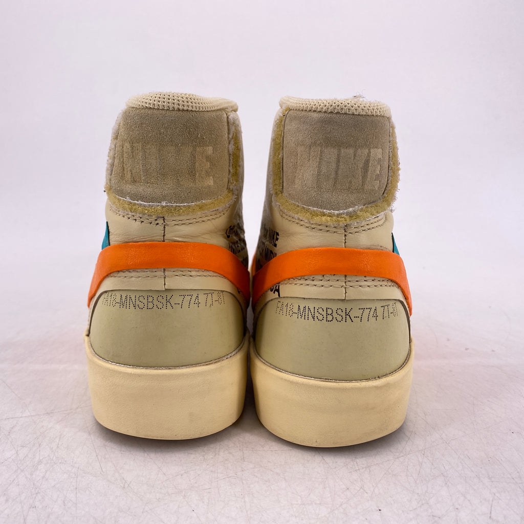 Nike Blazer Mid / OW "All Hallows Eve" 2018 Used Size 8.5