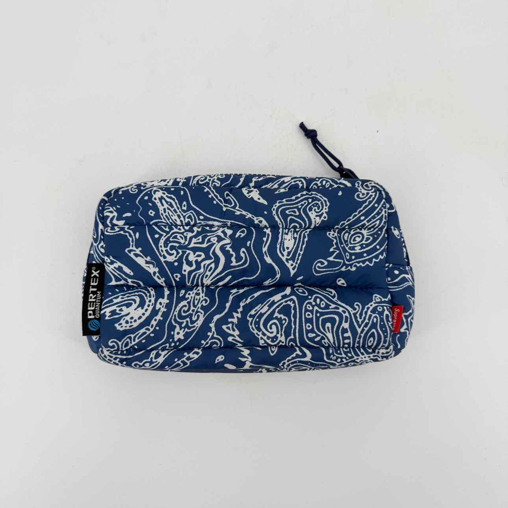 Supreme Pouch "PUFFER" Used Blue Size OS
