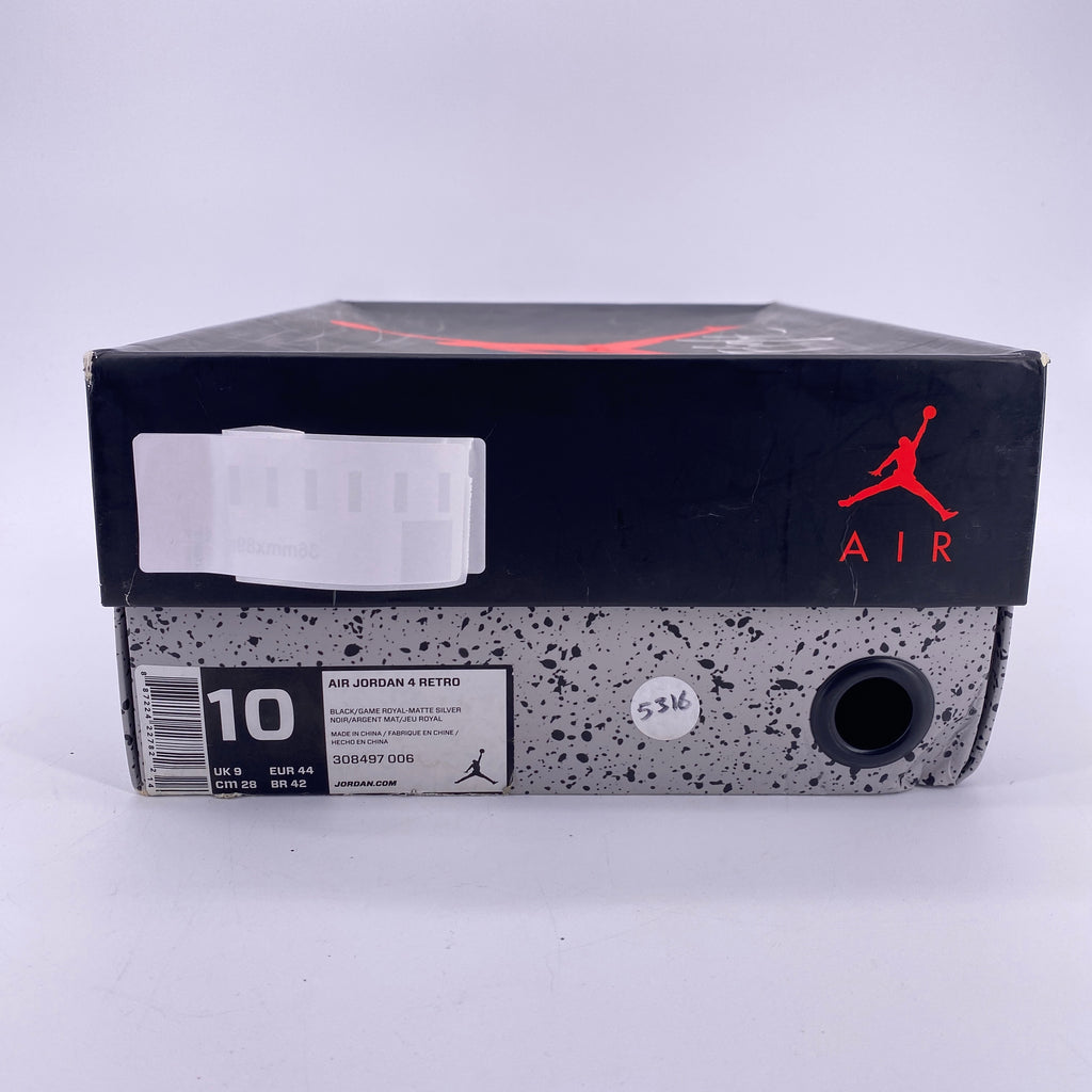 Air Jordan 4 Retro "Motorsport Alternate" 2017 Used Size 10