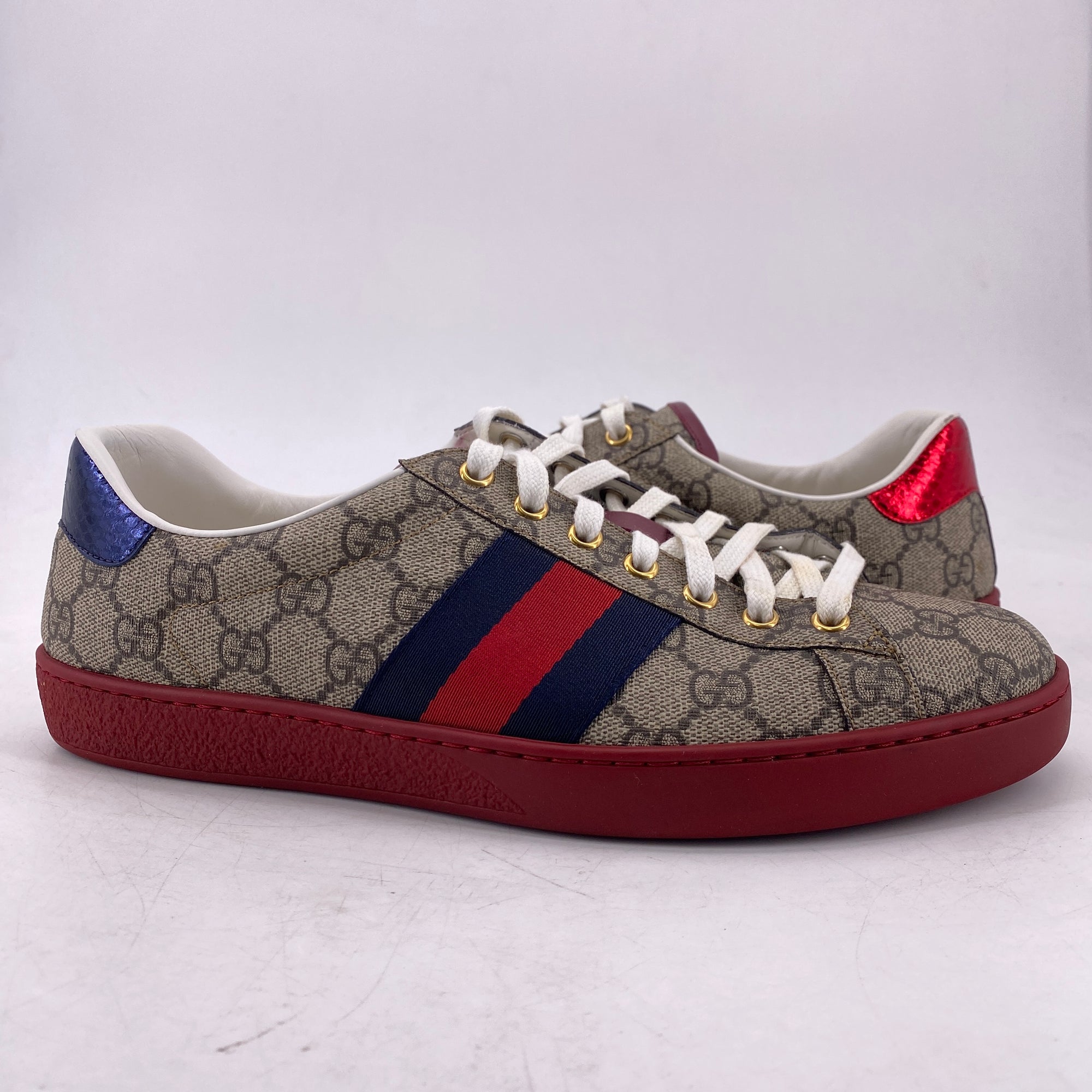 Gucci Ace Sneaker High &quot;Monogram&quot;  Used Size 8.5G