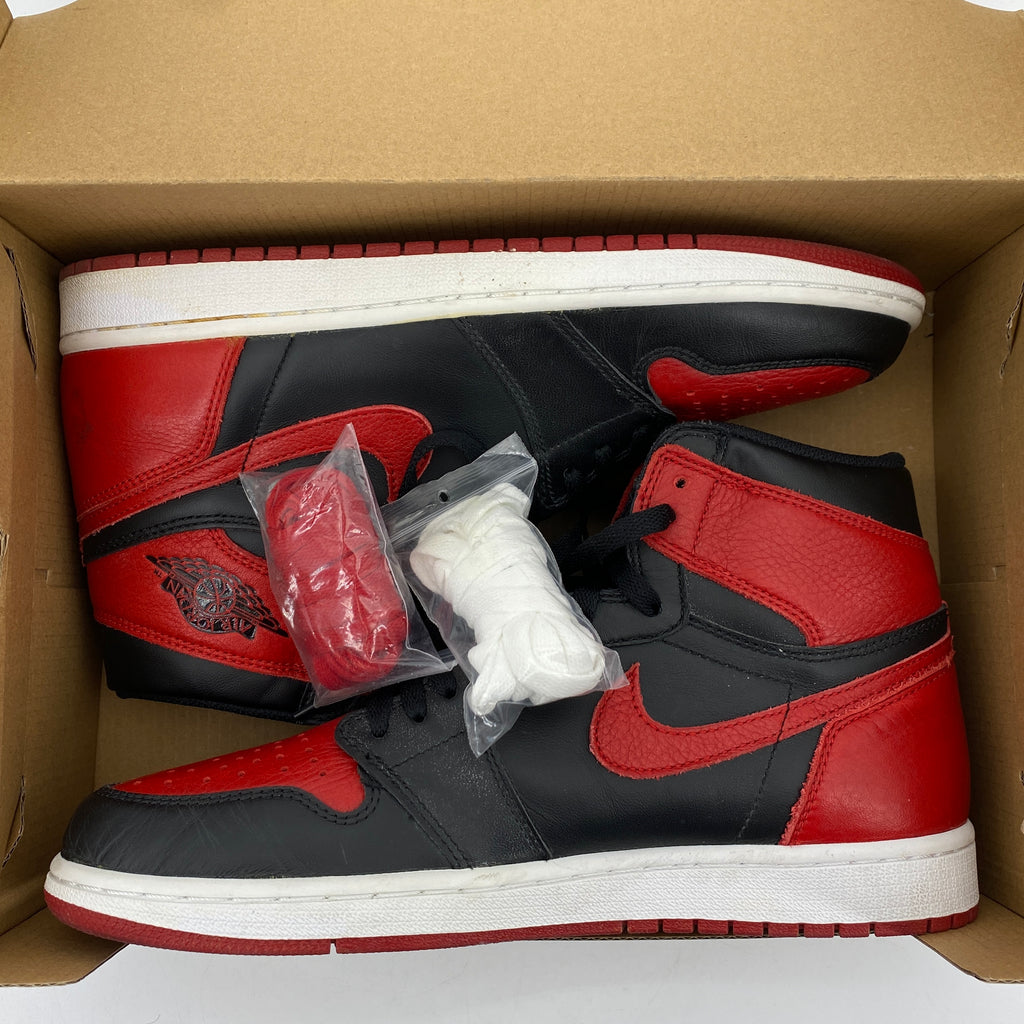 Air Jordan 1 Retro High OG "Banned" 2016 Used Size 10.5