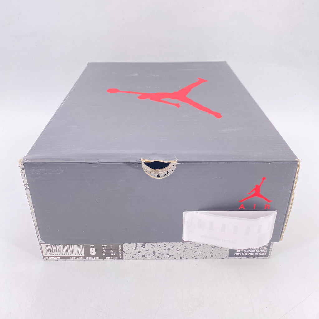 Air Jordan 5 Retro "Blue Suede" 2017 New Size 8